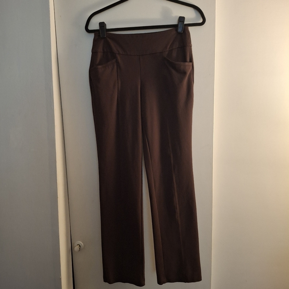 Cato Elegant Brown Women's Hi Rise Leggings